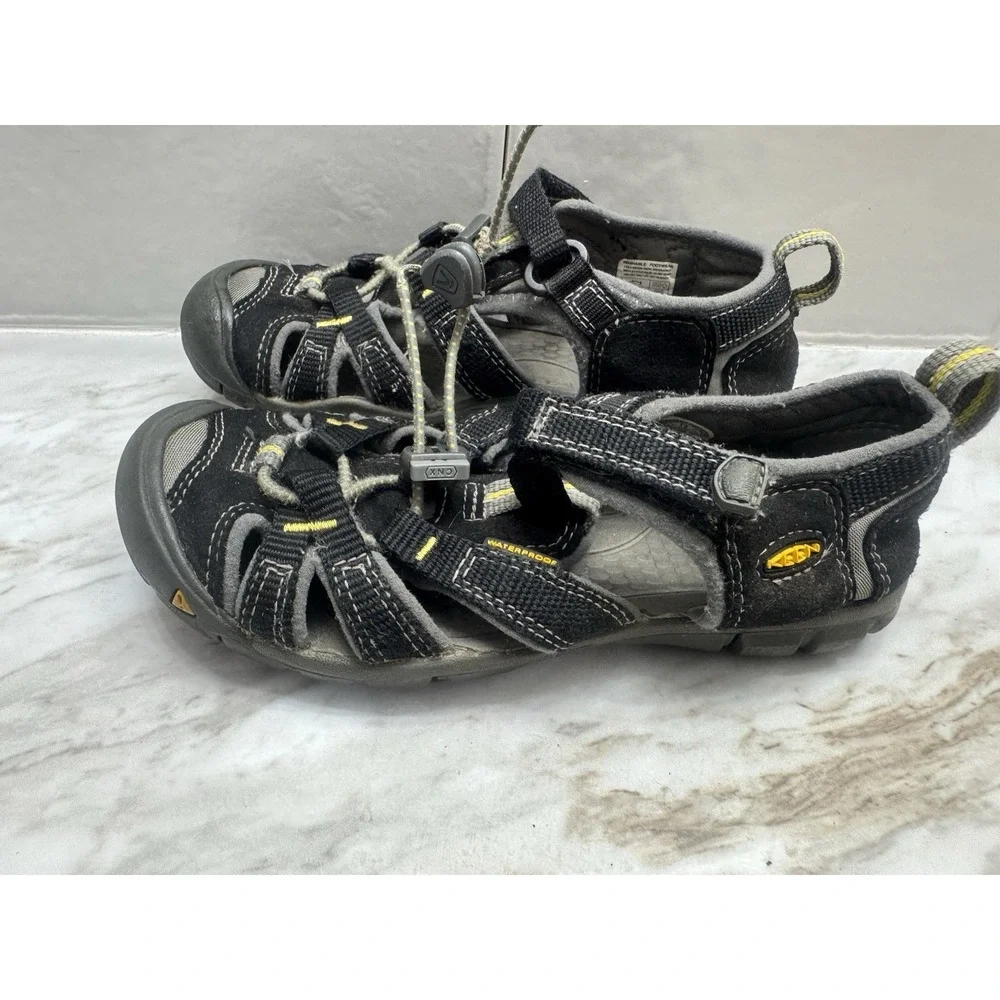 Kids Keen Unisex Sz 13 Hiking Sandals Fabric Black Read Description ***‎